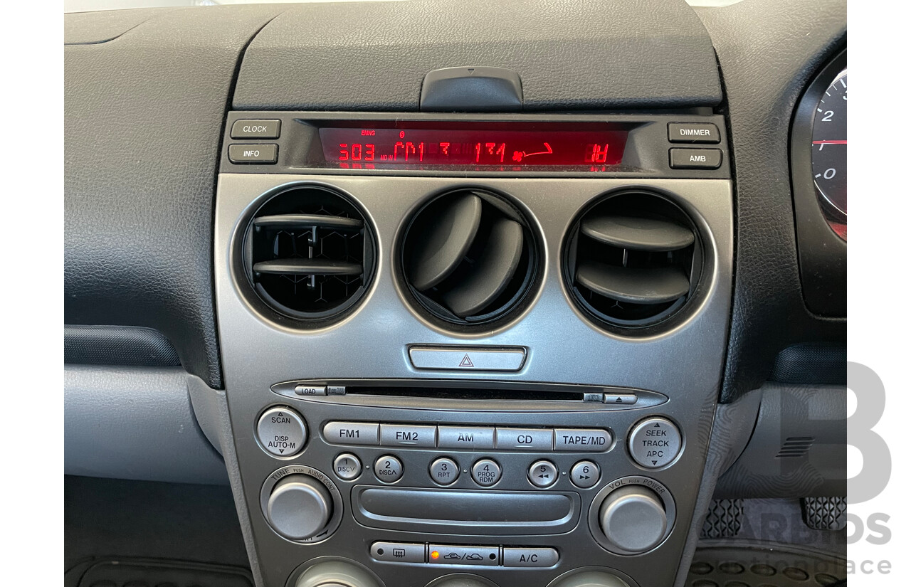 6/2004 Mazda Mazda6 Classic GG 5d Hatchback Silver 2.3L