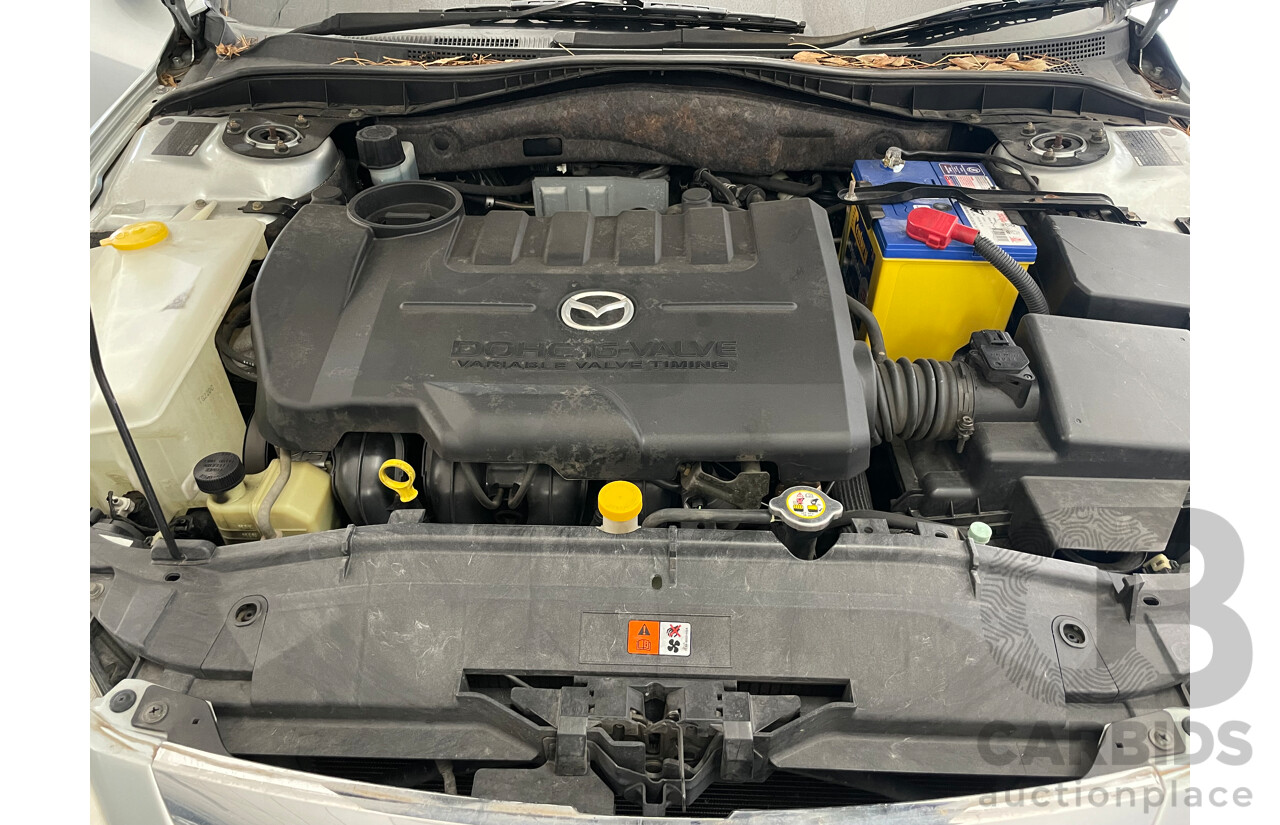 6/2004 Mazda Mazda6 Classic GG 5d Hatchback Silver 2.3L