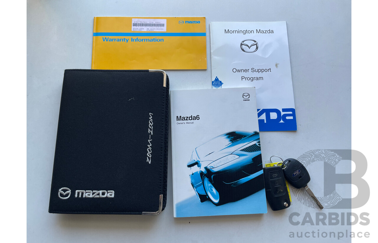 6/2004 Mazda Mazda6 Classic GG 5d Hatchback Silver 2.3L