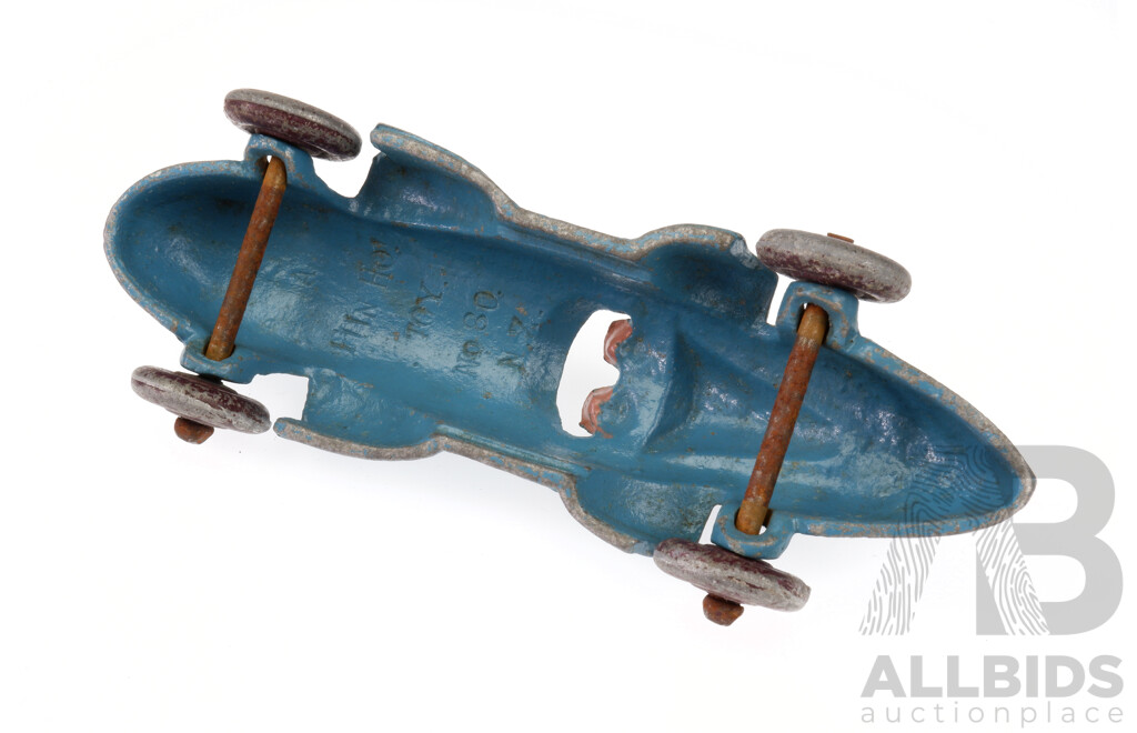 Vintage Fun Ho! Cast Aluminium Toy Racer #80, Made in New Zealand