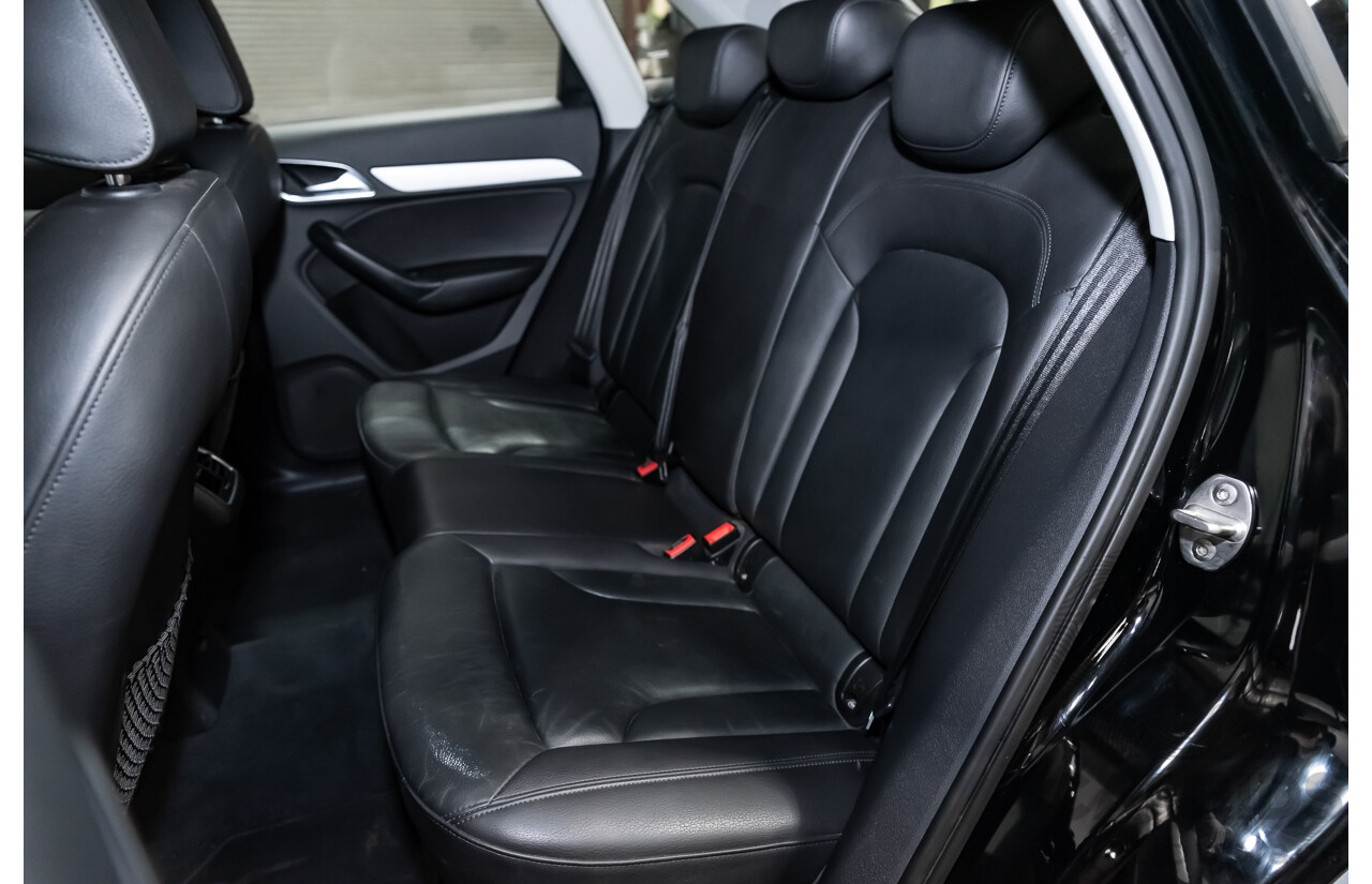 7/2015 Audi Q3 2.0 TDI Quattro (AWD) 8U MY15 4d Wagon Black Turbo Diesel 2.0L