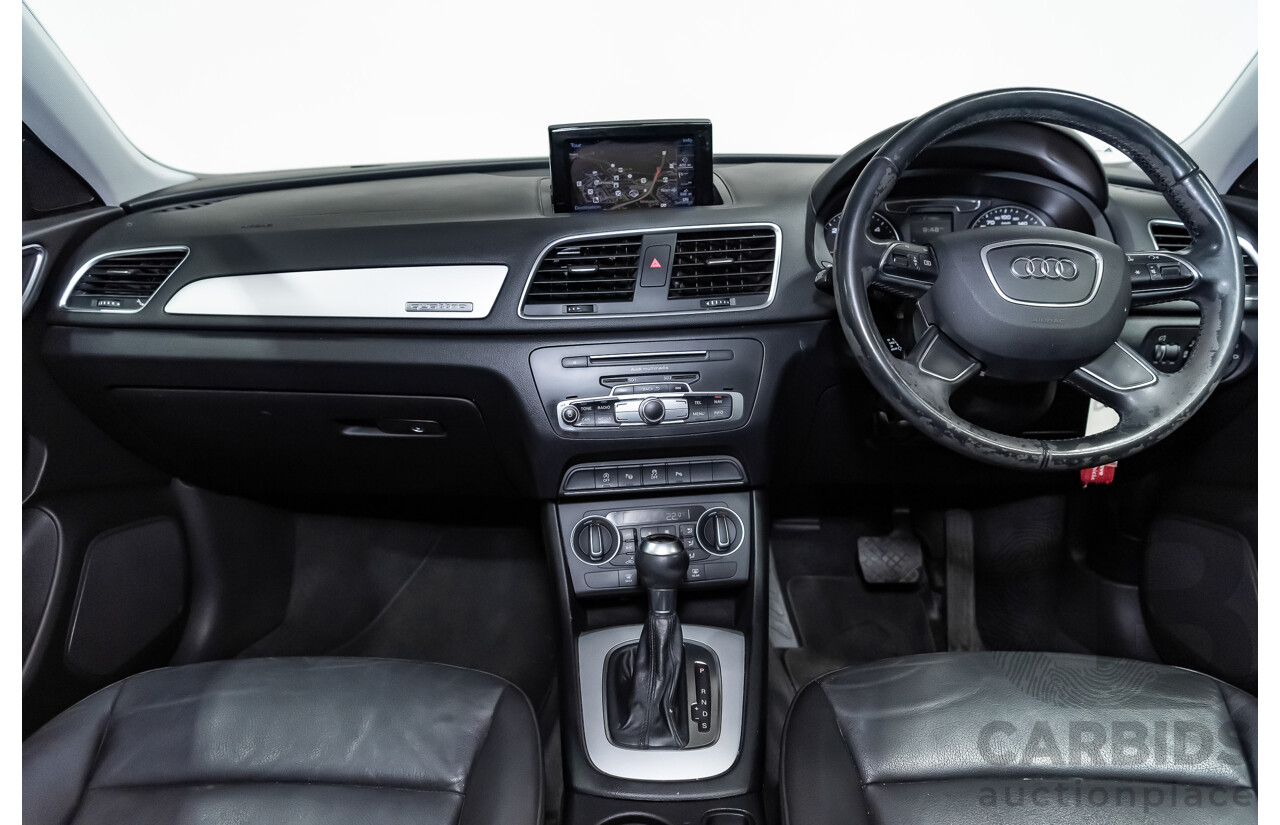 7/2015 Audi Q3 2.0 TDI Quattro (AWD) 8U MY15 4d Wagon Black Turbo Diesel 2.0L