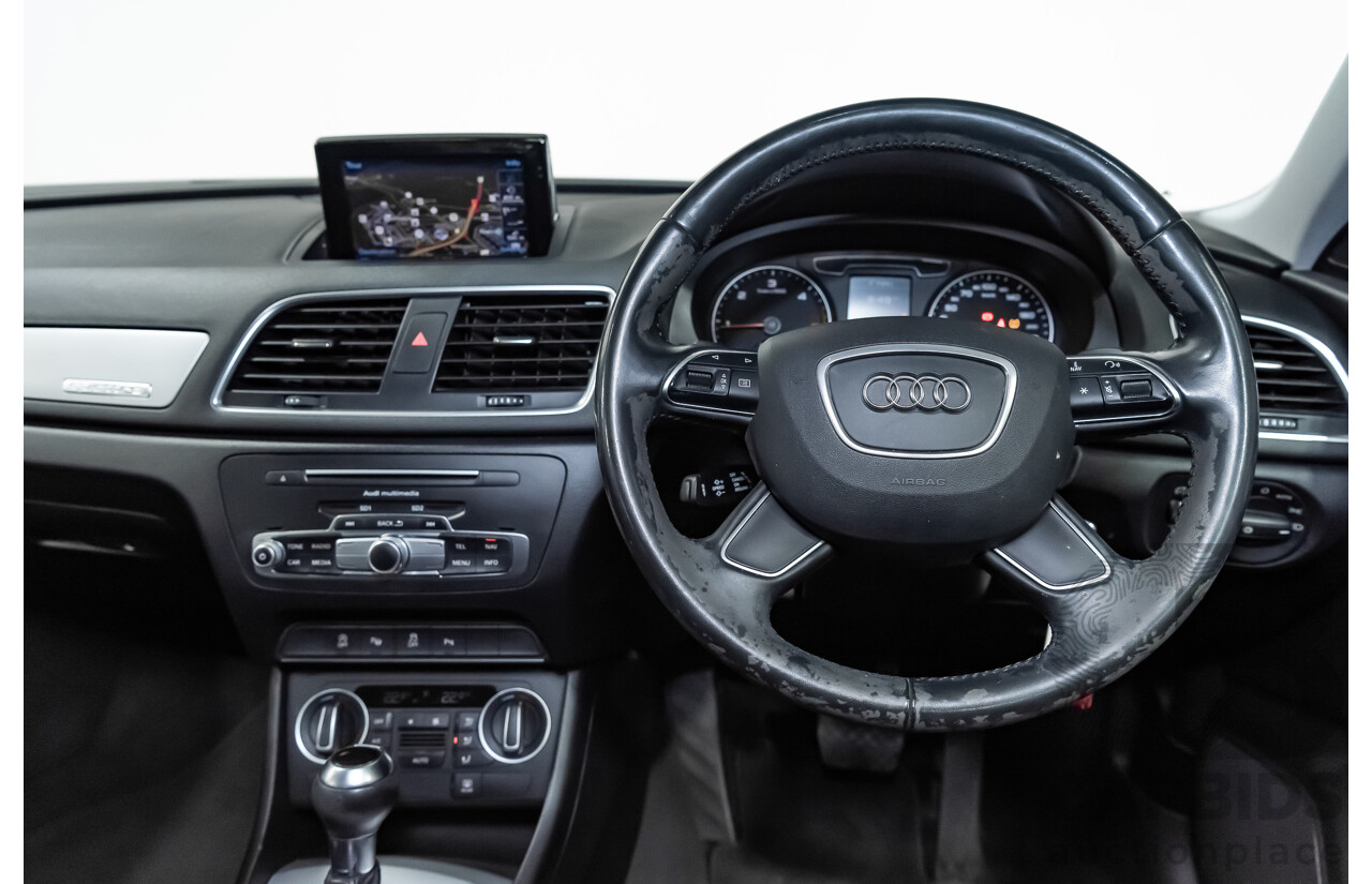 7/2015 Audi Q3 2.0 TDI Quattro (AWD) 8U MY15 4d Wagon Black Turbo Diesel 2.0L