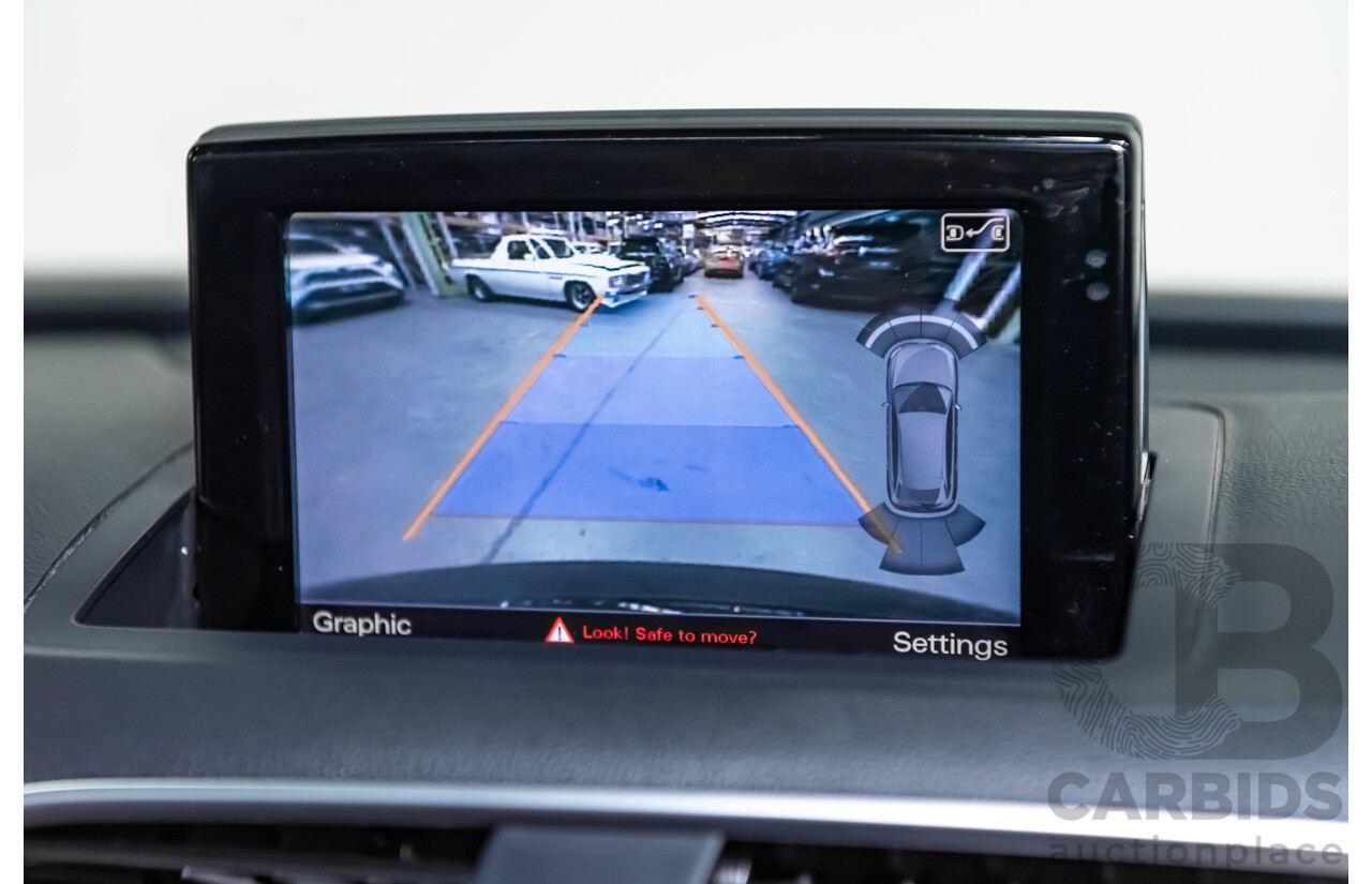 7/2015 Audi Q3 2.0 TDI Quattro (AWD) 8U MY15 4d Wagon Black Turbo Diesel 2.0L