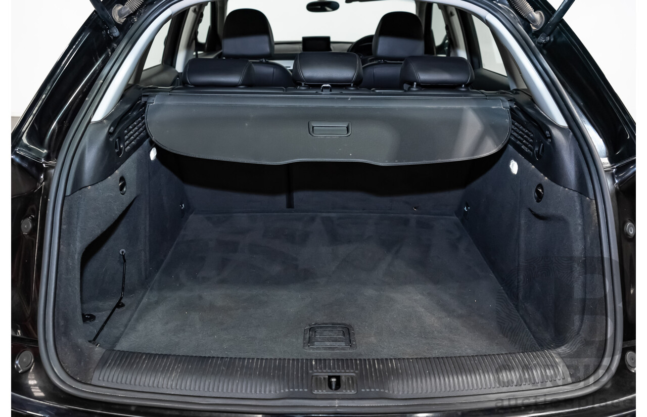 7/2015 Audi Q3 2.0 TDI Quattro (AWD) 8U MY15 4d Wagon Black Turbo Diesel 2.0L