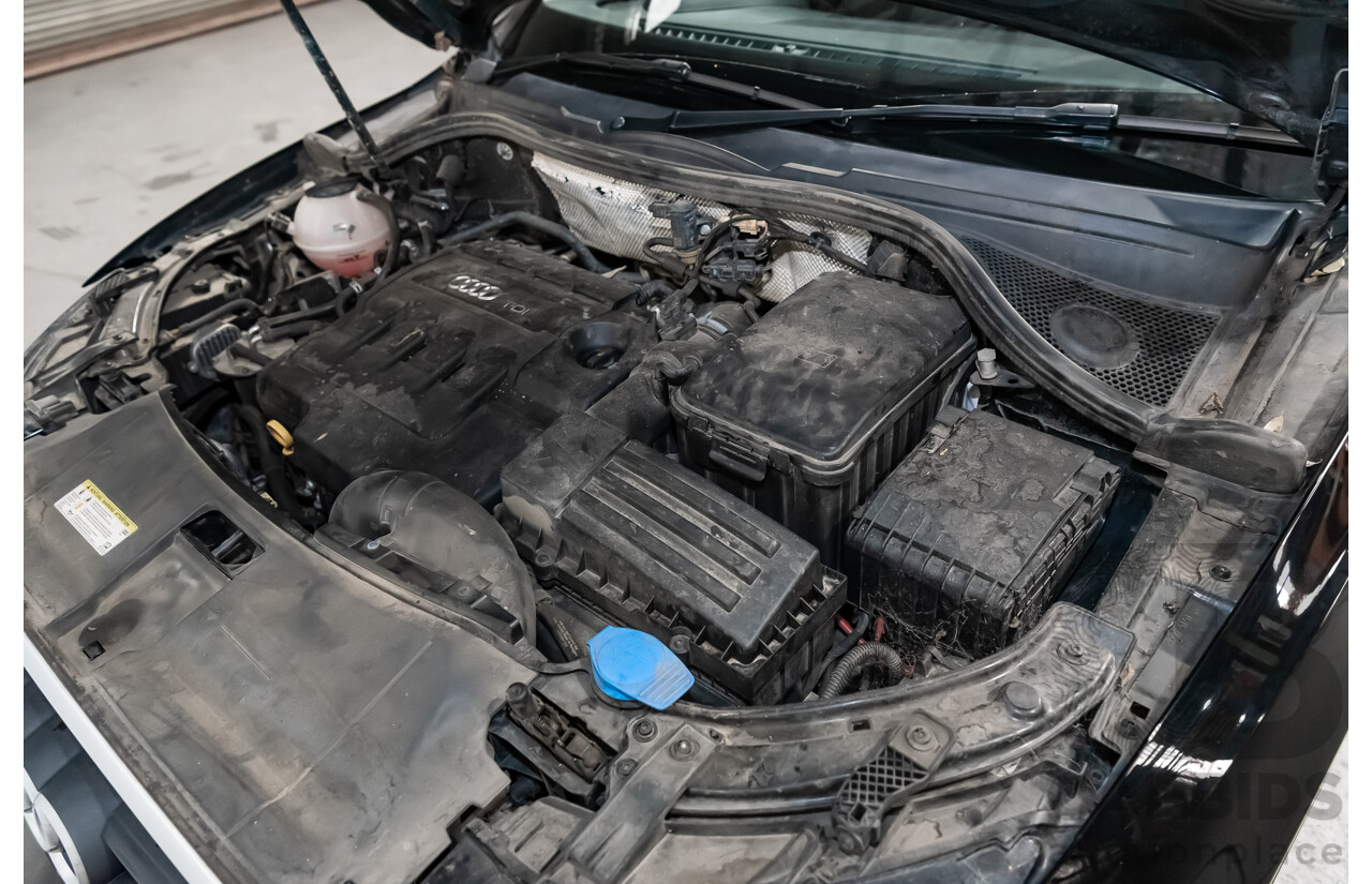 7/2015 Audi Q3 2.0 TDI Quattro (AWD) 8U MY15 4d Wagon Black Turbo Diesel 2.0L