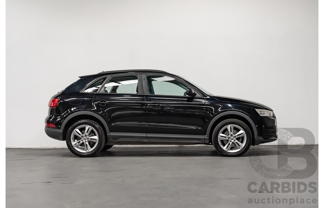 7/2015 Audi Q3 2.0 TDI Quattro (AWD) 8U MY15 4d Wagon Black Turbo Diesel 2.0L