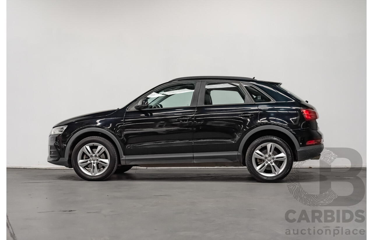 7/2015 Audi Q3 2.0 TDI Quattro (AWD) 8U MY15 4d Wagon Black Turbo Diesel 2.0L