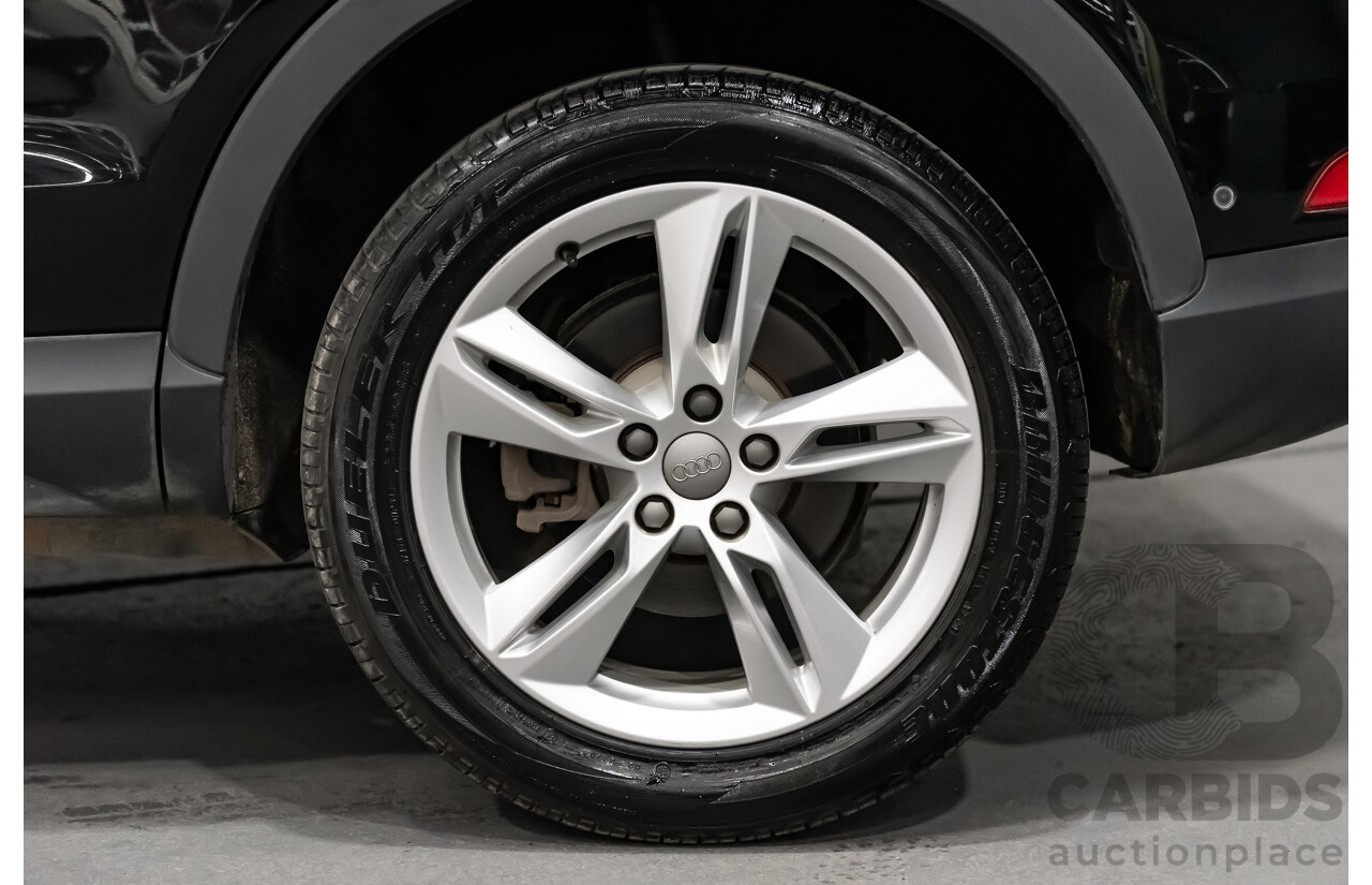 7/2015 Audi Q3 2.0 TDI Quattro (AWD) 8U MY15 4d Wagon Black Turbo Diesel 2.0L
