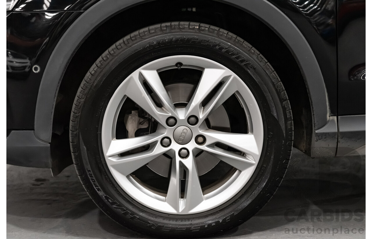 7/2015 Audi Q3 2.0 TDI Quattro (AWD) 8U MY15 4d Wagon Black Turbo Diesel 2.0L