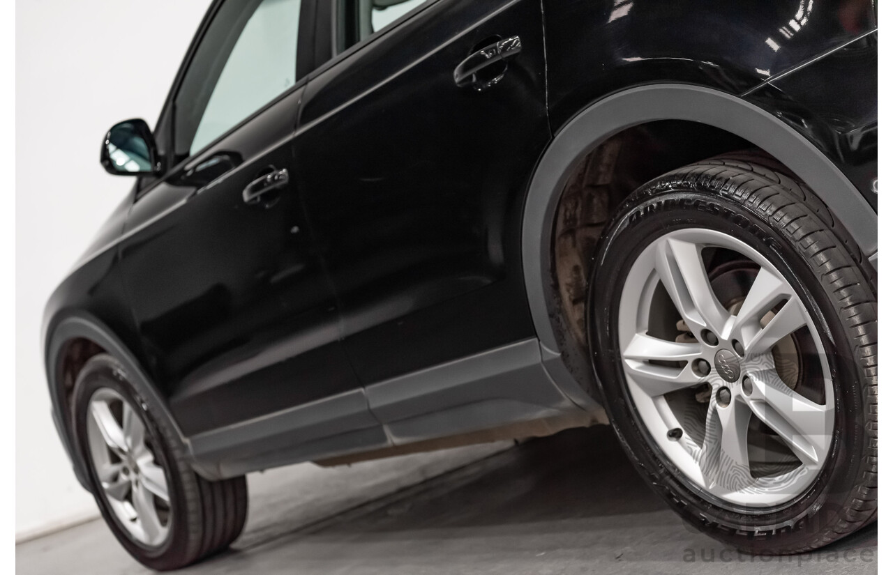 7/2015 Audi Q3 2.0 TDI Quattro (AWD) 8U MY15 4d Wagon Black Turbo Diesel 2.0L