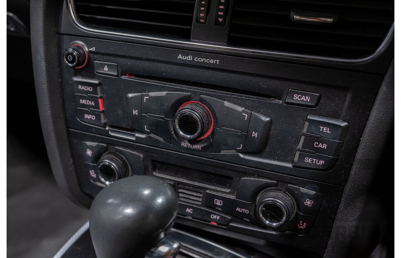 5/2011 Audi A5 2.0 TFSI Quattro (AWD) 8T MY11 2d Cabriolet Grey Turbo 2.0L