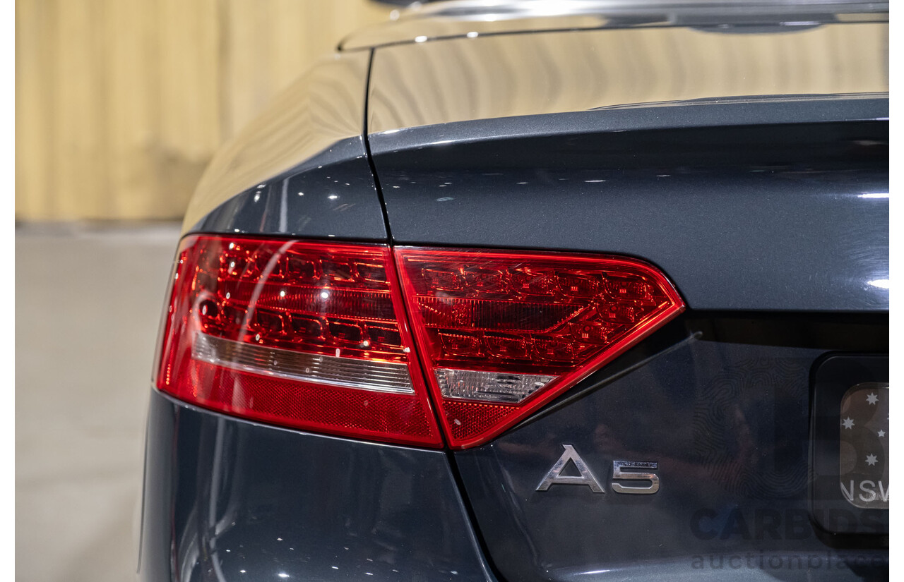 5/2011 Audi A5 2.0 TFSI Quattro (AWD) 8T MY11 2d Cabriolet Grey Turbo 2.0L