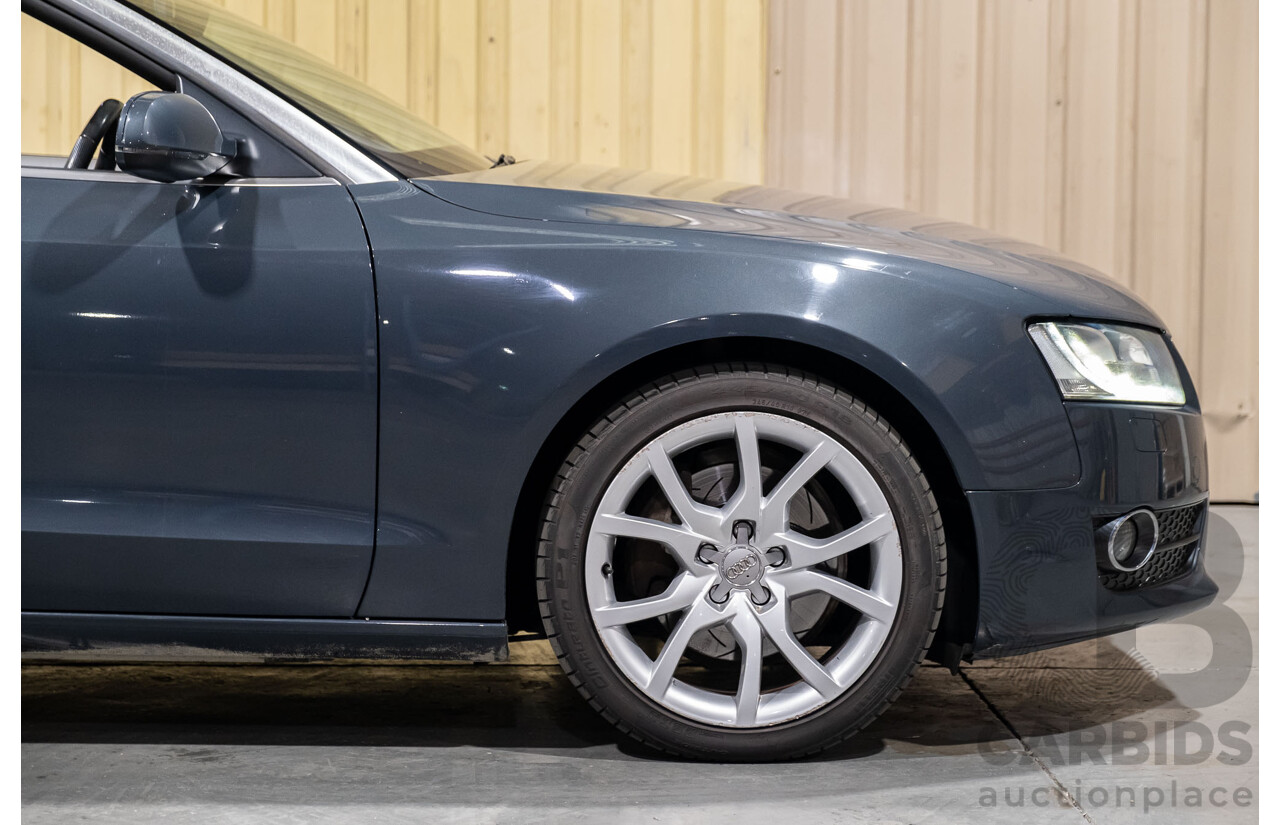 5/2011 Audi A5 2.0 TFSI Quattro (AWD) 8T MY11 2d Cabriolet Grey Turbo 2.0L