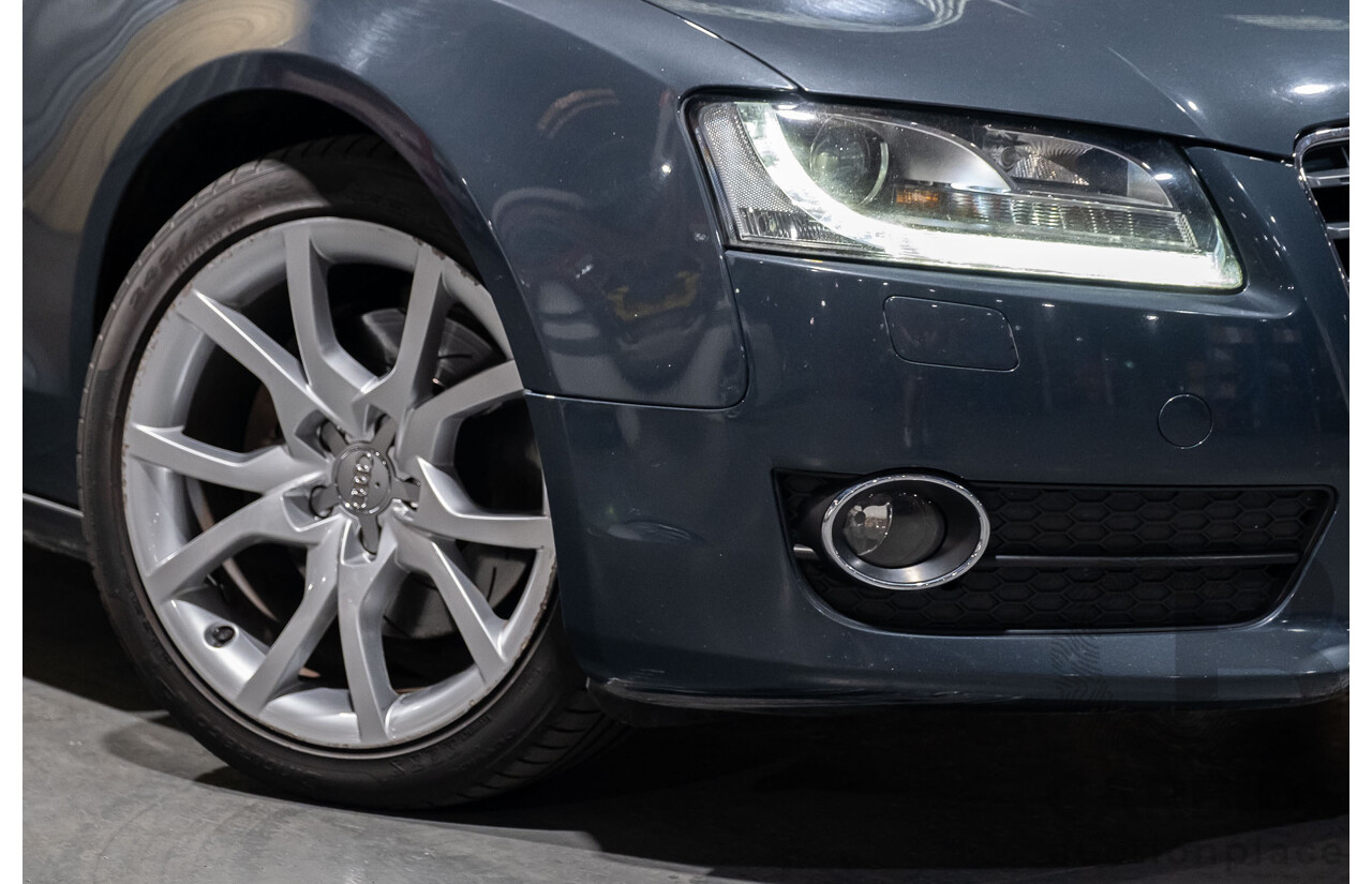 5/2011 Audi A5 2.0 TFSI Quattro (AWD) 8T MY11 2d Cabriolet Grey Turbo 2.0L