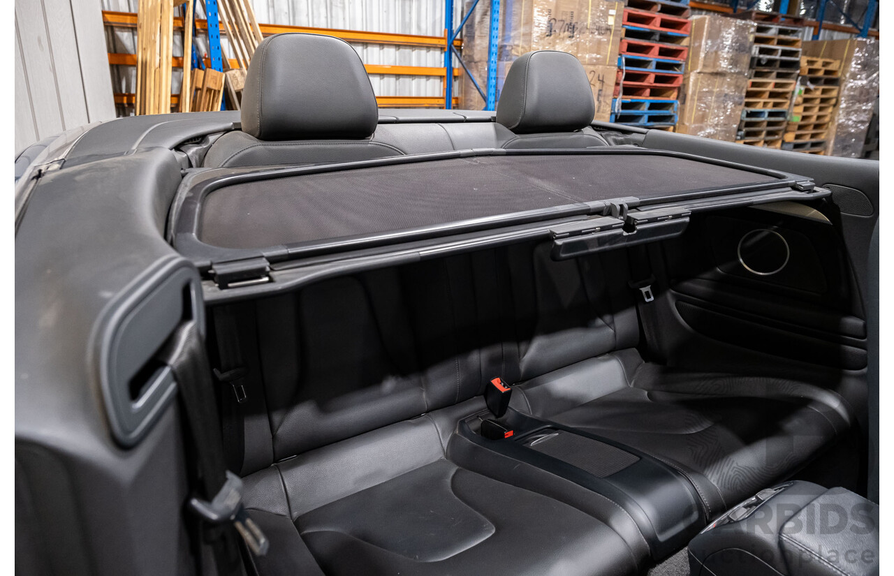 5/2011 Audi A5 2.0 TFSI Quattro (AWD) 8T MY11 2d Cabriolet Grey Turbo 2.0L