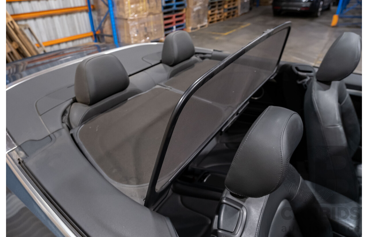 5/2011 Audi A5 2.0 TFSI Quattro (AWD) 8T MY11 2d Cabriolet Grey Turbo 2.0L