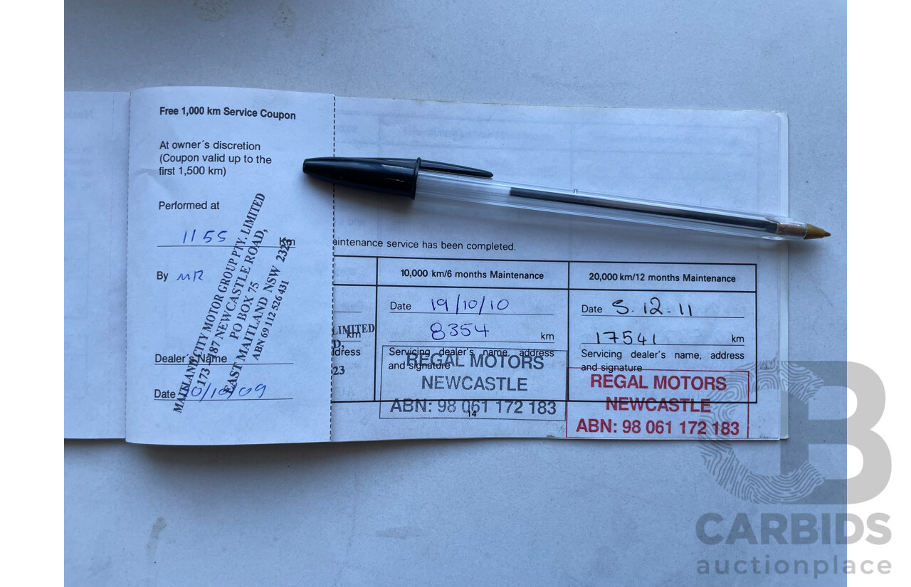 4/2009 Mazda Mazda2 NEO DE 3d Hatchback Green 1.5L