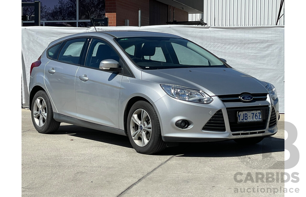 9/2012 Ford Focus Trend LW MK2 5d Hatchback Silver 2.0L