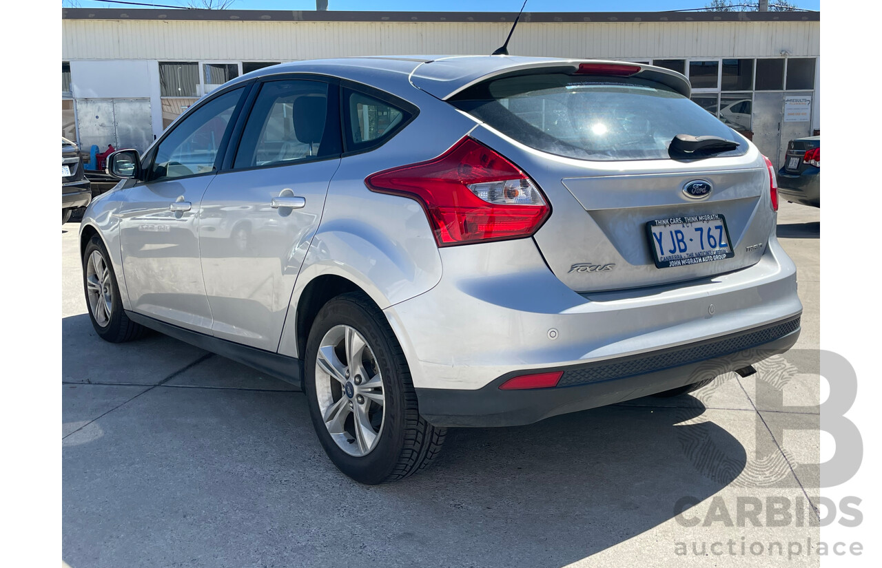 9/2012 Ford Focus Trend LW MK2 5d Hatchback Silver 2.0L