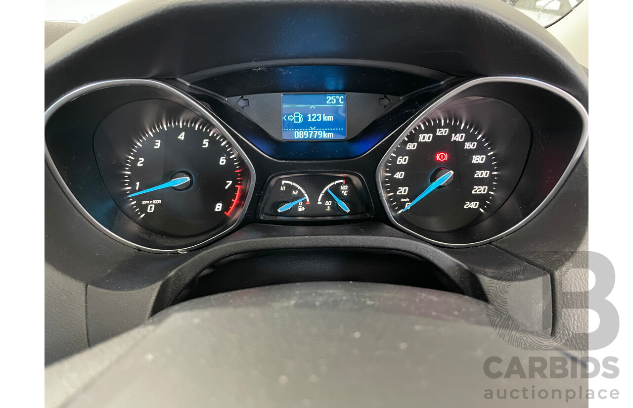 9/2012 Ford Focus Trend LW MK2 5d Hatchback Silver 2.0L