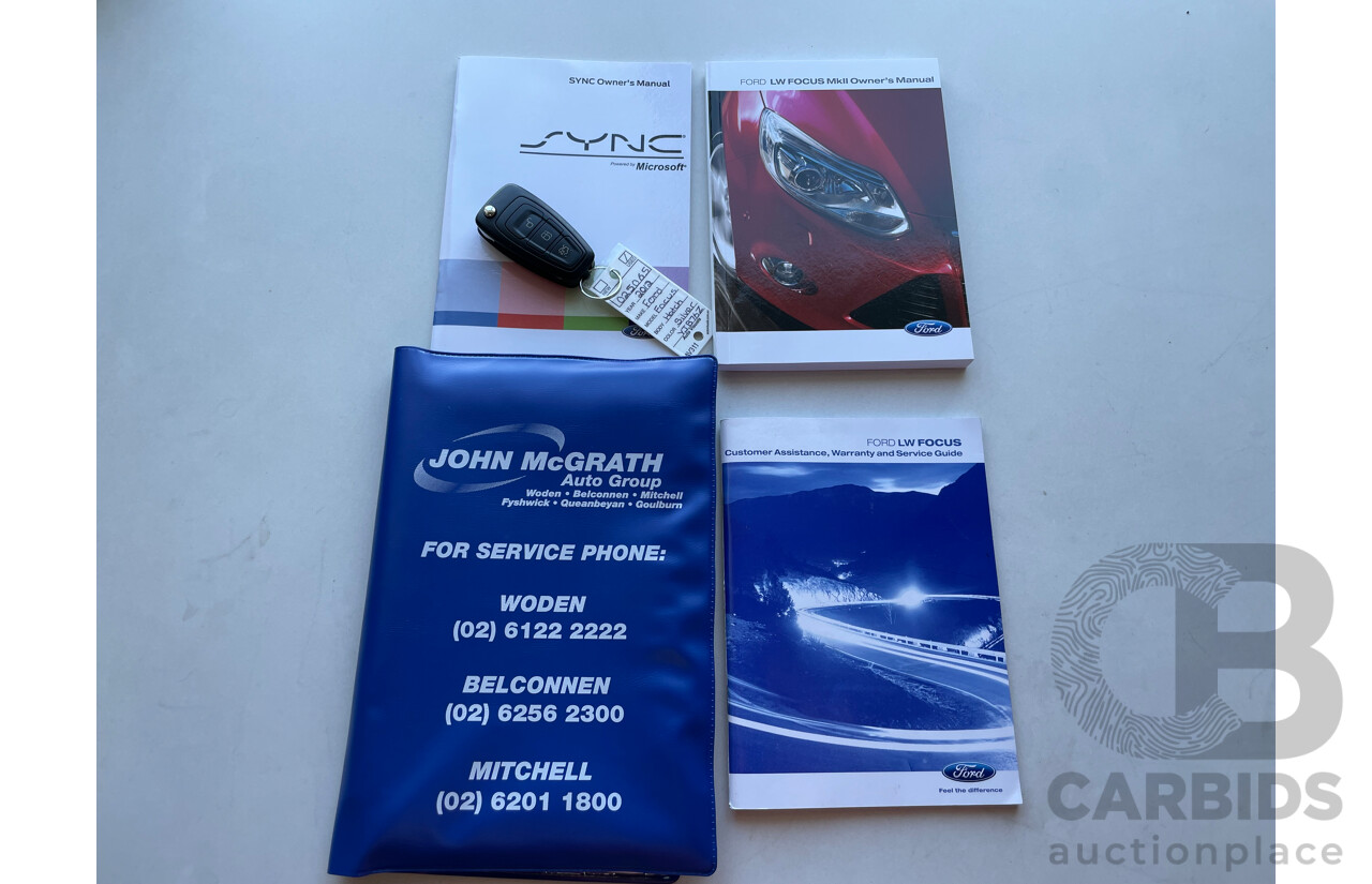 9/2012 Ford Focus Trend LW MK2 5d Hatchback Silver 2.0L