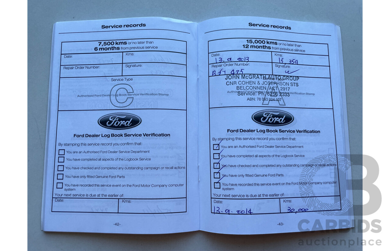 9/2012 Ford Focus Trend LW MK2 5d Hatchback Silver 2.0L