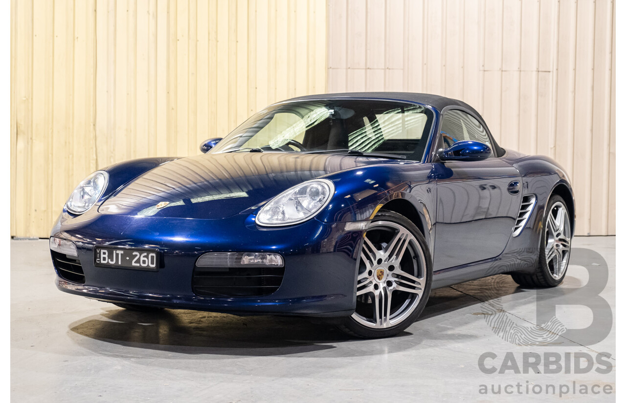 4/2006 Porsche Boxster 987 2d Roadster Lapis Blue 2.7L
