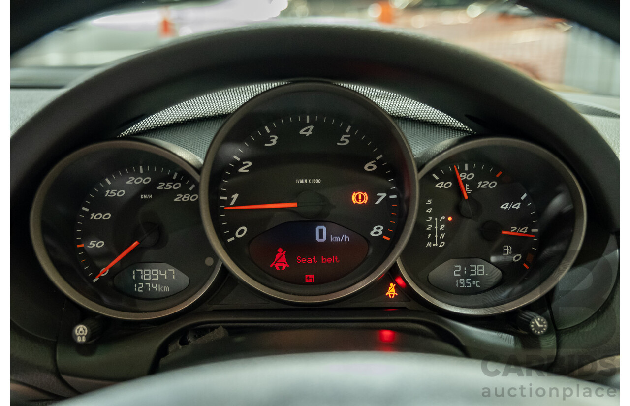 4/2006 Porsche Boxster 987 2d Roadster Lapis Blue 2.7L