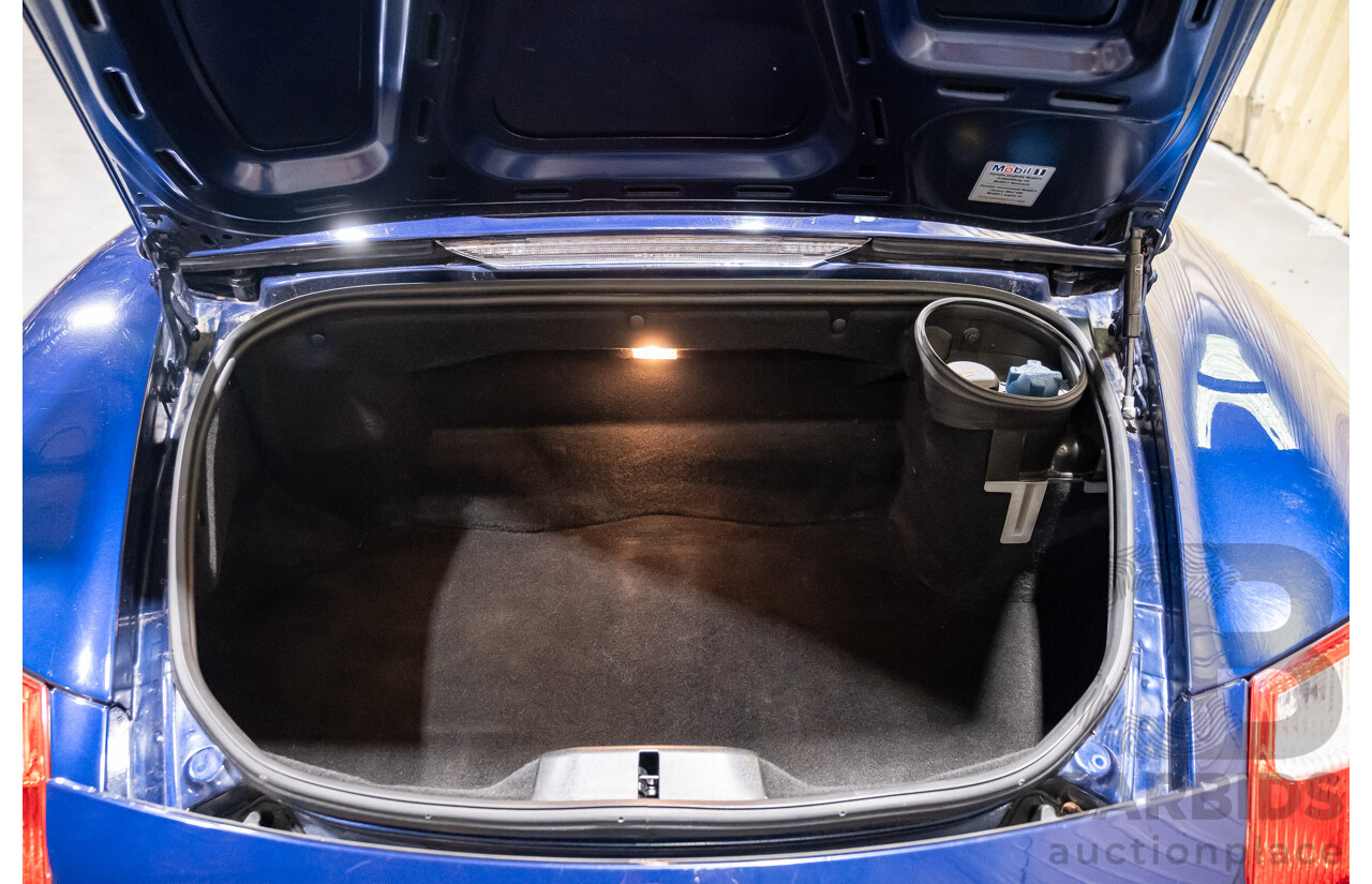 4/2006 Porsche Boxster 987 2d Roadster Lapis Blue 2.7L