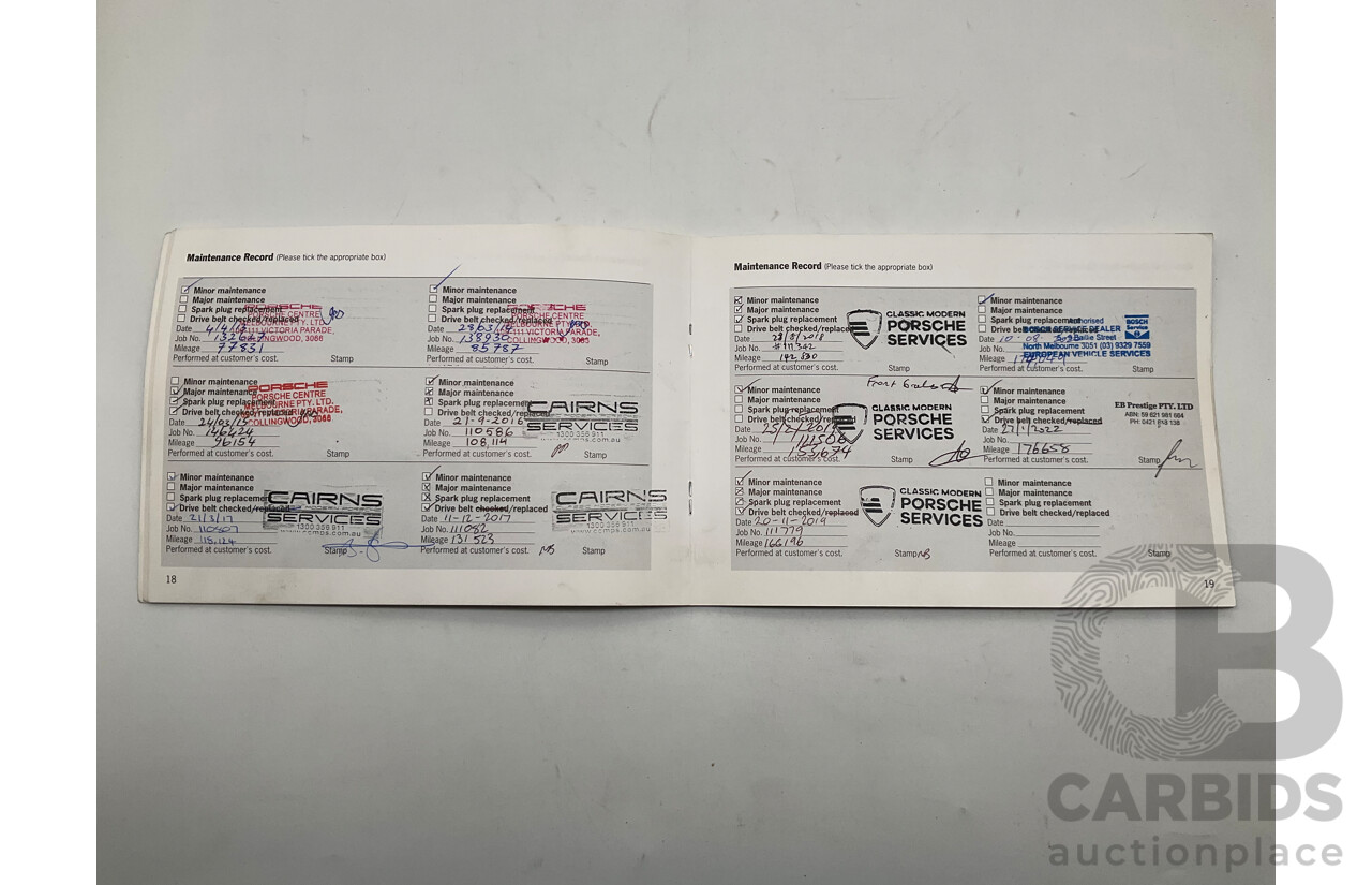 4/2006 Porsche Boxster 987 2d Roadster Lapis Blue 2.7L