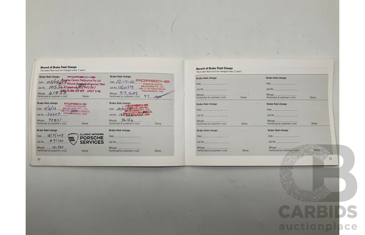 4/2006 Porsche Boxster 987 2d Roadster Lapis Blue 2.7L