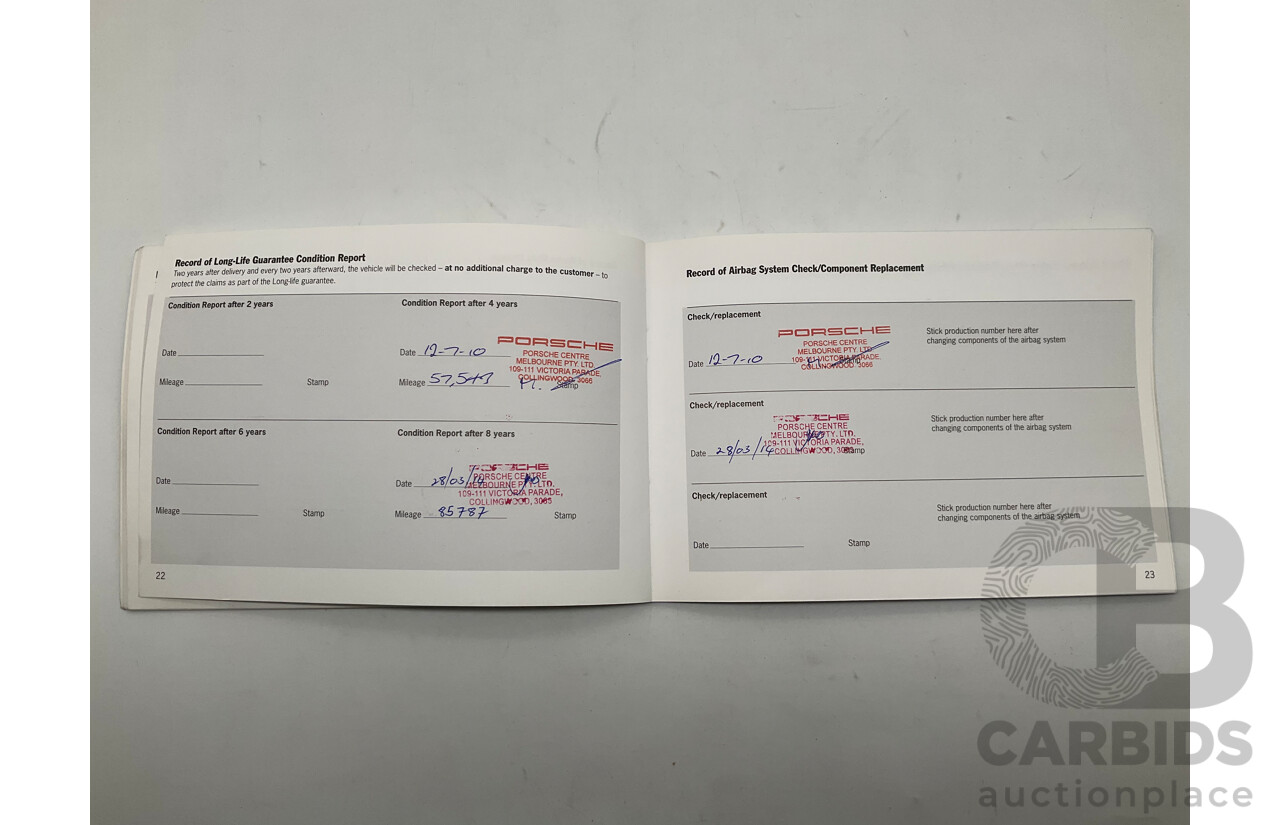 4/2006 Porsche Boxster 987 2d Roadster Lapis Blue 2.7L