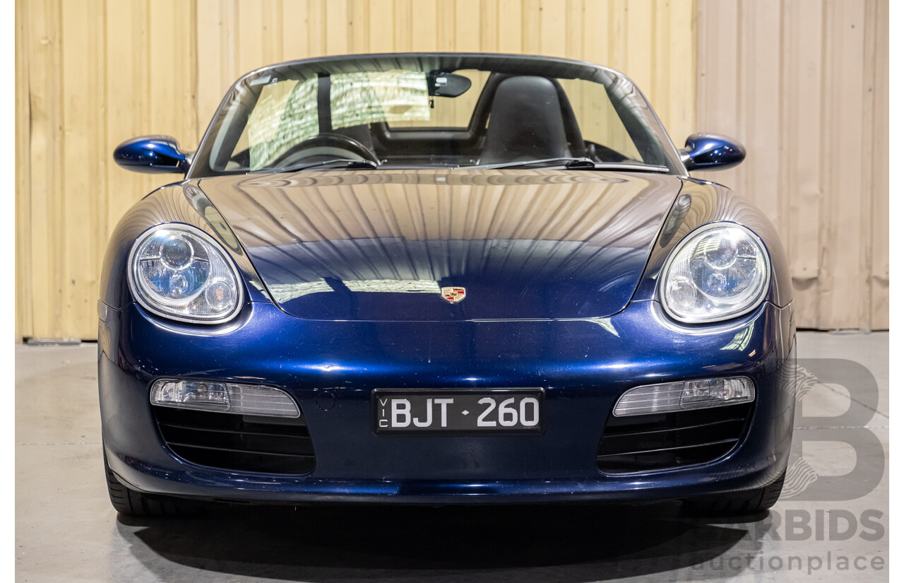 4/2006 Porsche Boxster 987 2d Roadster Lapis Blue 2.7L