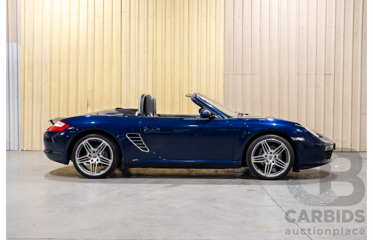 4/2006 Porsche Boxster 987 2d Roadster Lapis Blue 2.7L