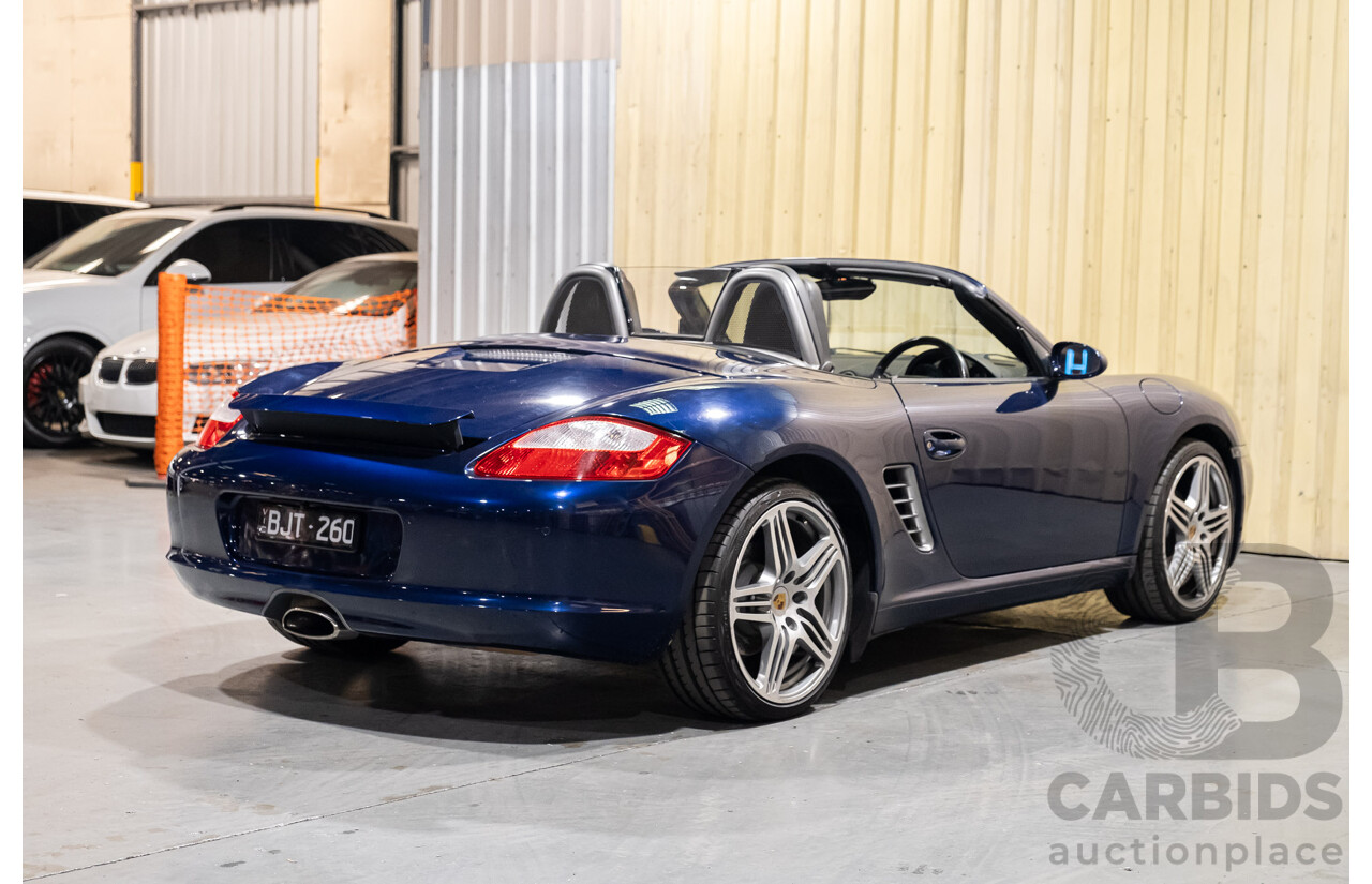 4/2006 Porsche Boxster 987 2d Roadster Lapis Blue 2.7L