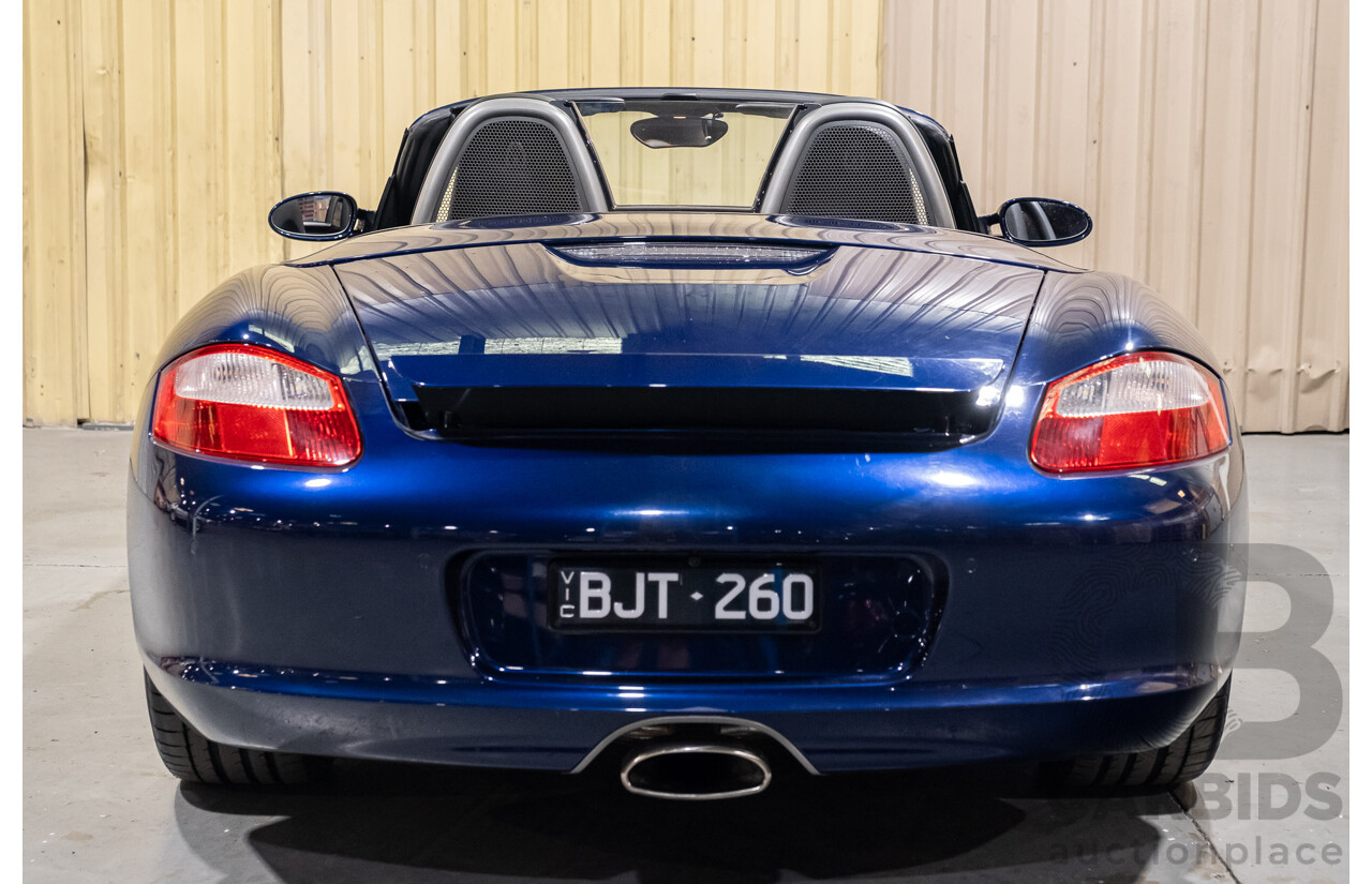 4/2006 Porsche Boxster 987 2d Roadster Lapis Blue 2.7L