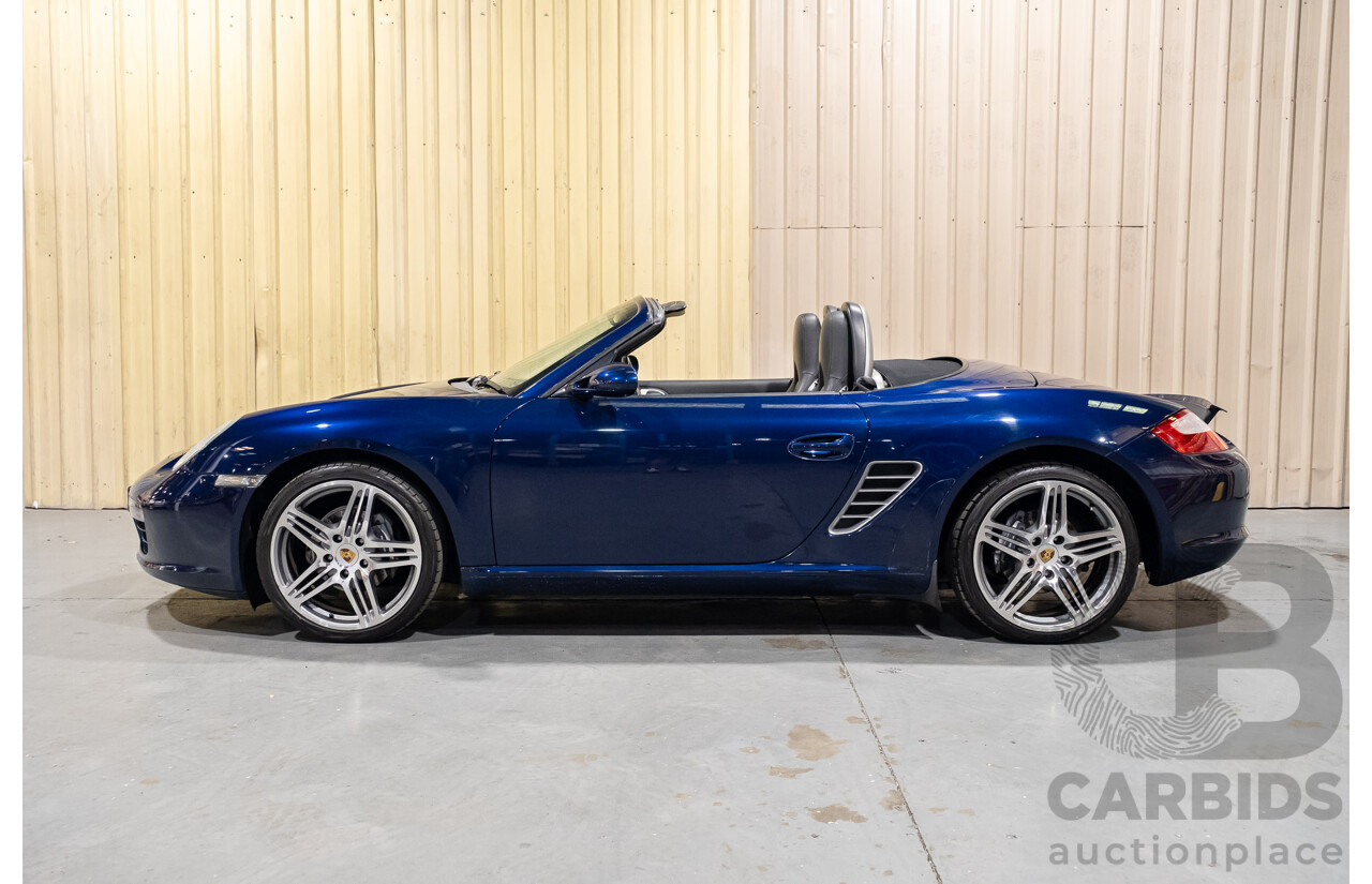 4/2006 Porsche Boxster 987 2d Roadster Lapis Blue 2.7L