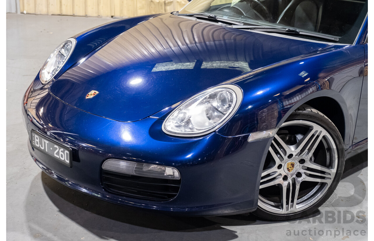 4/2006 Porsche Boxster 987 2d Roadster Lapis Blue 2.7L