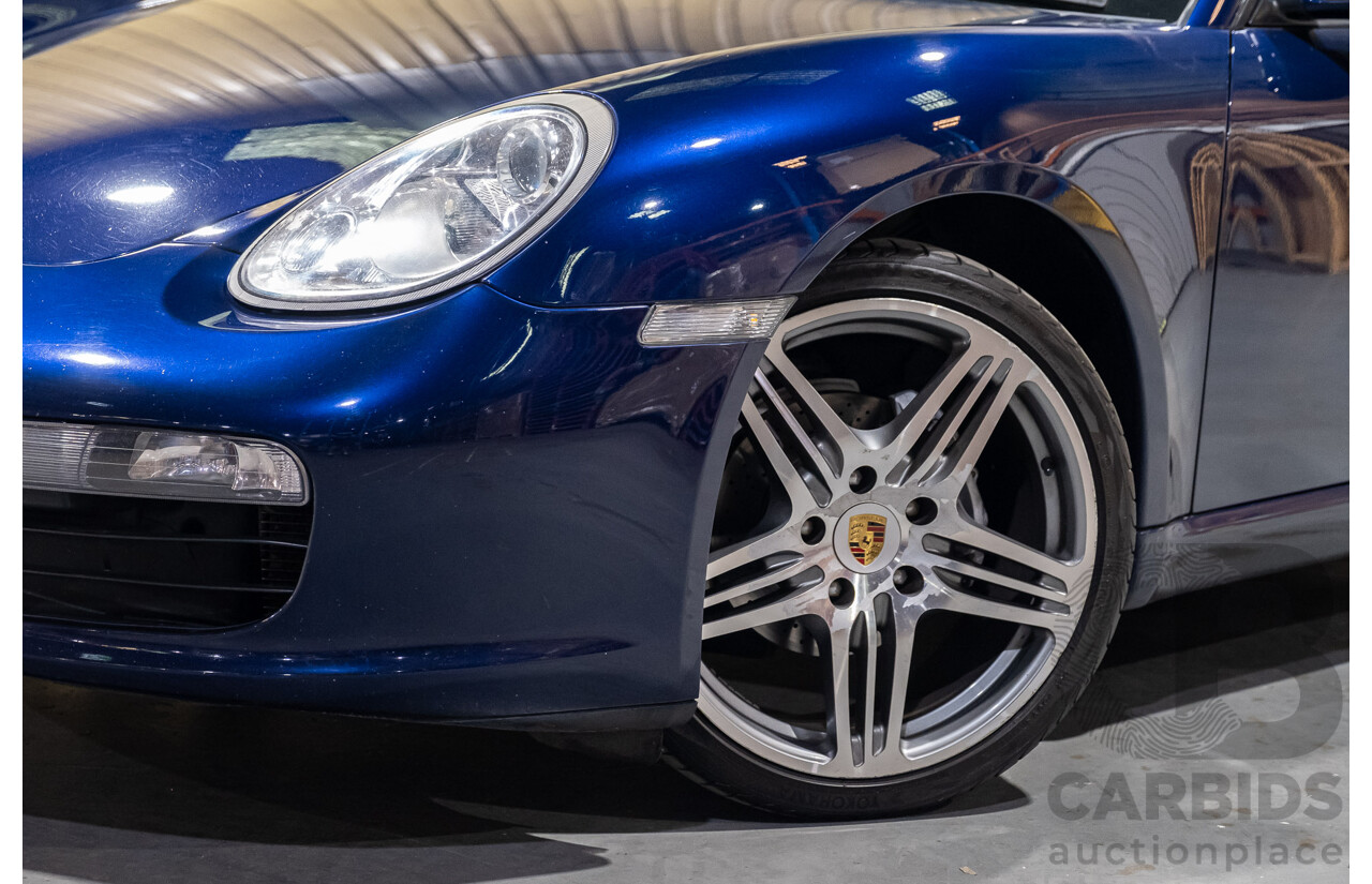 4/2006 Porsche Boxster 987 2d Roadster Lapis Blue 2.7L