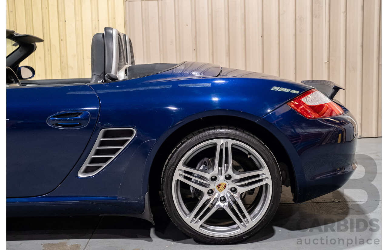 4/2006 Porsche Boxster 987 2d Roadster Lapis Blue 2.7L