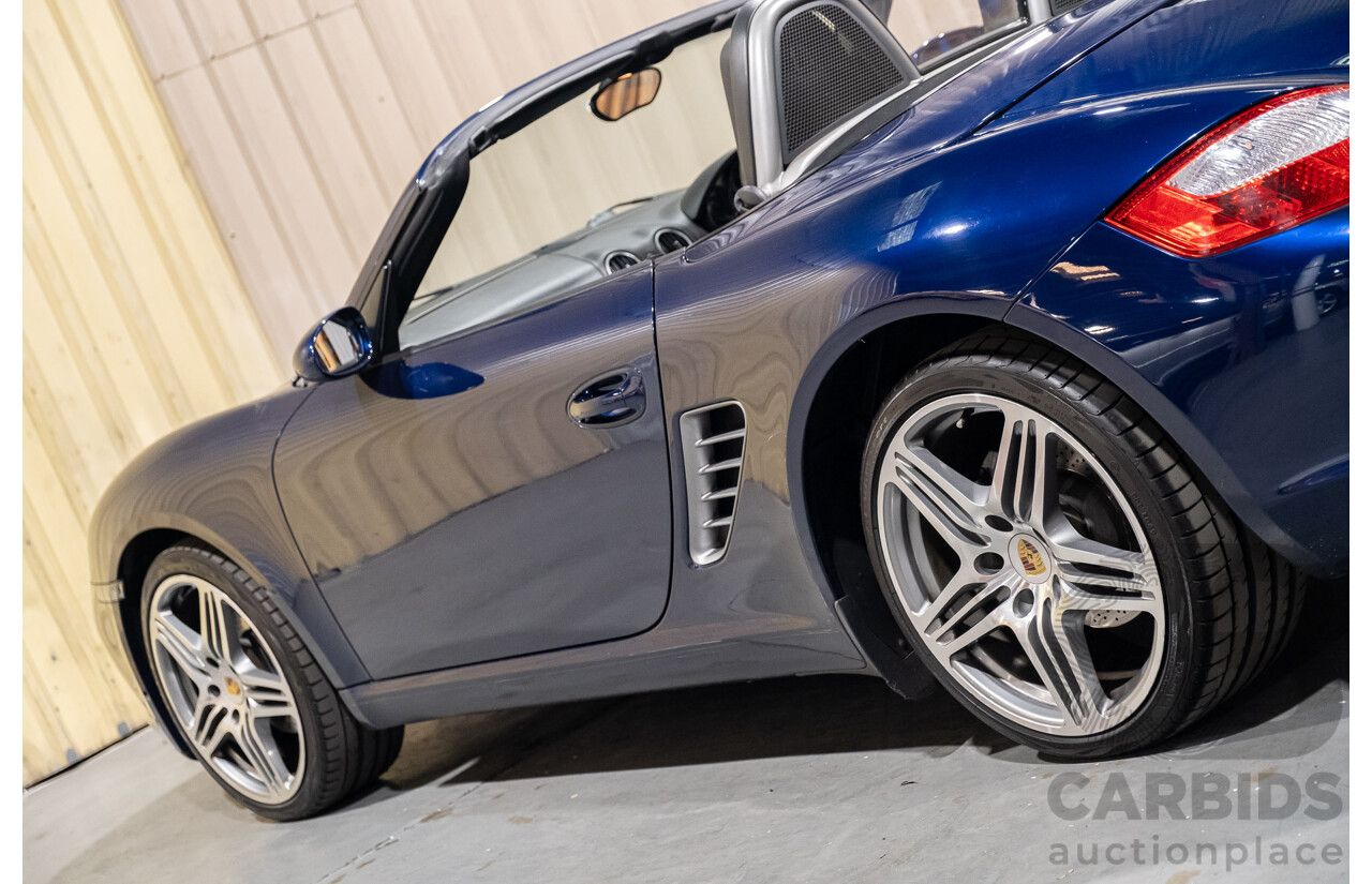 4/2006 Porsche Boxster 987 2d Roadster Lapis Blue 2.7L
