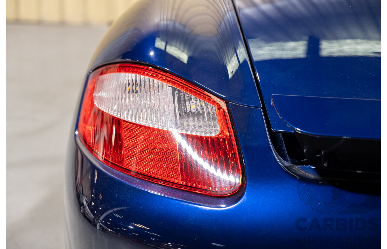 4/2006 Porsche Boxster 987 2d Roadster Lapis Blue 2.7L