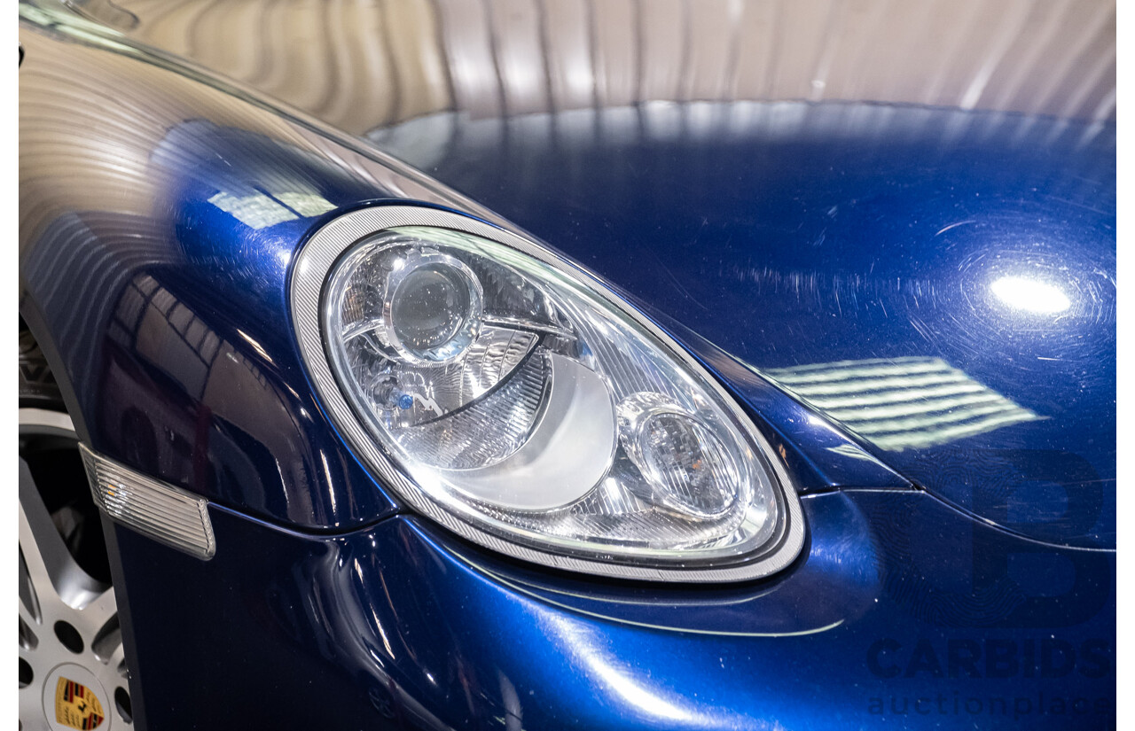 4/2006 Porsche Boxster 987 2d Roadster Lapis Blue 2.7L