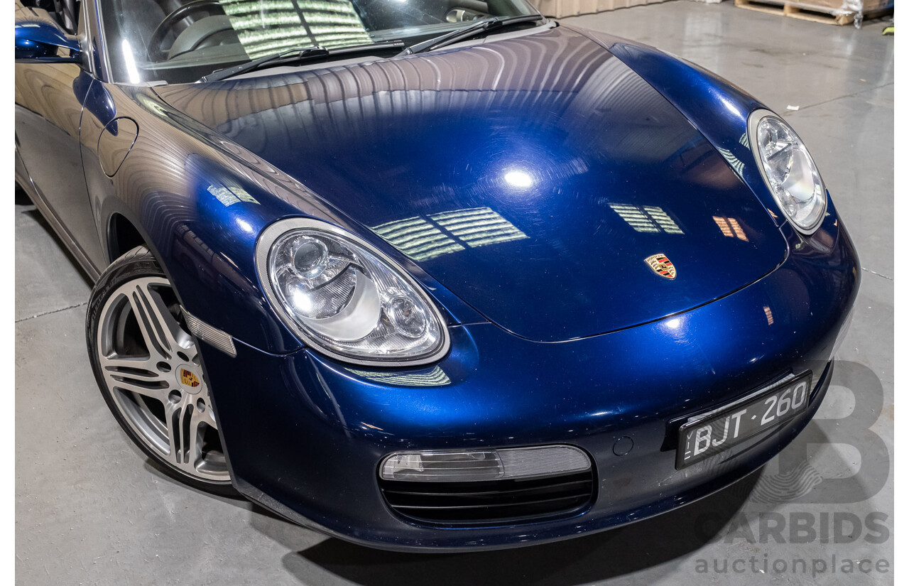 4/2006 Porsche Boxster 987 2d Roadster Lapis Blue 2.7L