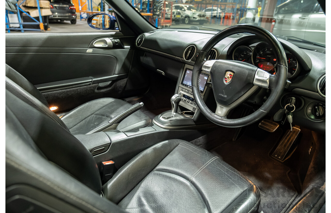 4/2006 Porsche Boxster 987 2d Roadster Lapis Blue 2.7L