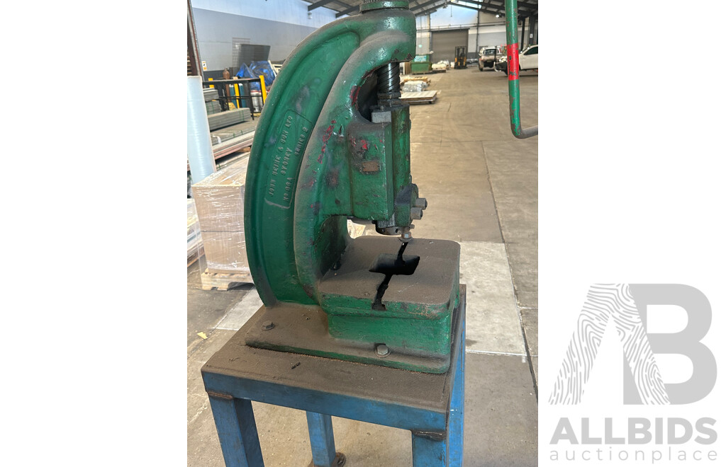 John Heine  Bench Screw Press  88A Series 2