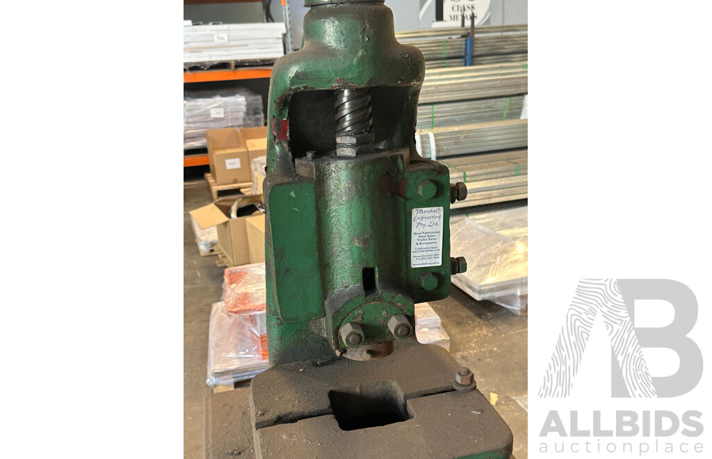 John Heine  Bench Screw Press  88A Series 2