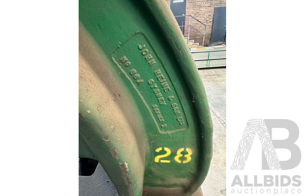 John Heine  Bench Screw Press  88A Series 2