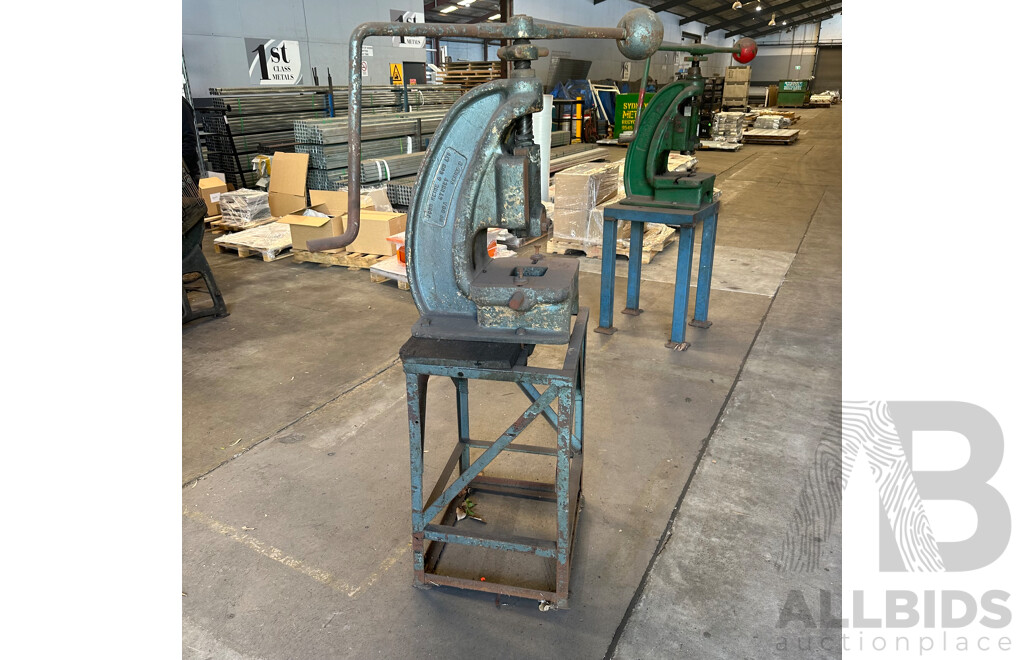 John Heine Bench Screw Press (Series 2)